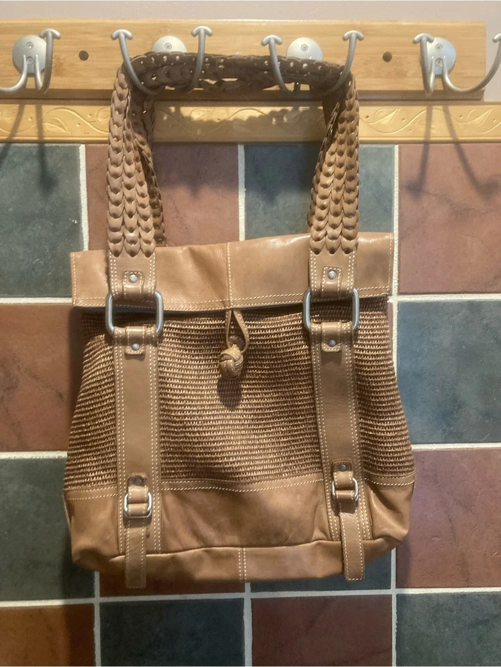Women’s Brown Leather Shoulder Bag